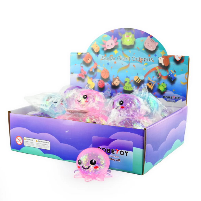 FIGURINA SQUISHY SUGAR 7*4CM CARACATITA GLITTER 41067 [2]