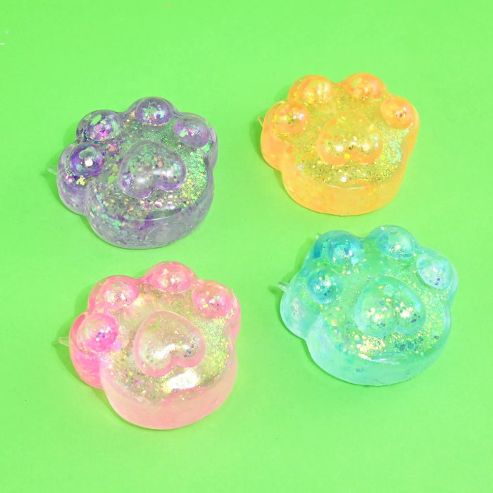FIGURINA SQUISHY SUGAR 7CM LABA DE PISICA GLITTER 41083 [1]