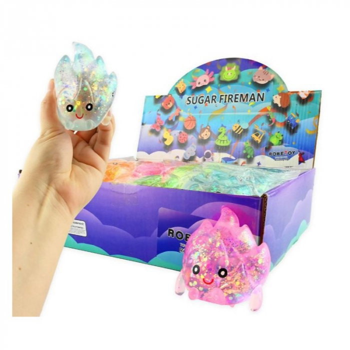 ROB FIGURINA SQUISHY SUGAR 8CM FLACARA GLITTER 54201 [1]