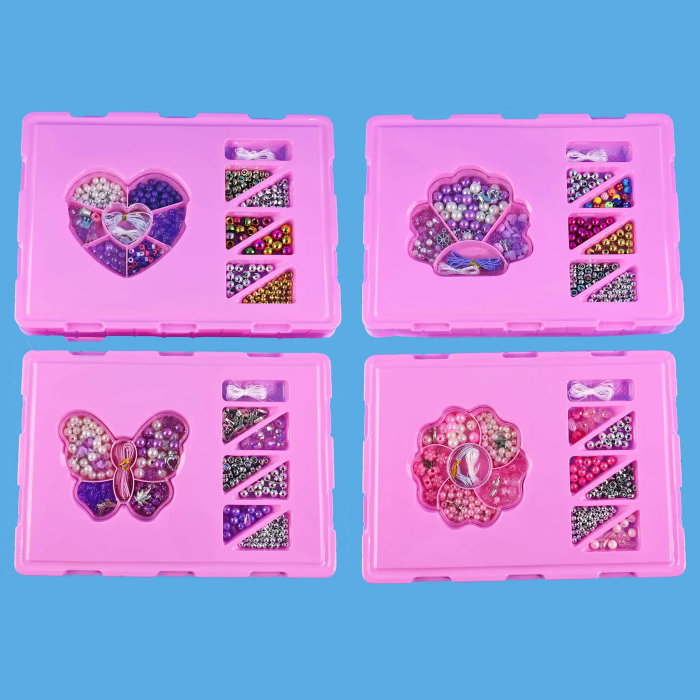 SET CREATIV BIJUTERII BRATARI SI MARGELE 28CM 30277 [1]