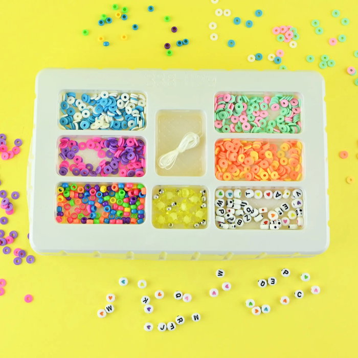 SET CREATIV BIJUTERII BRATARI SI MARGELE 800 PIESE 30278 [2]