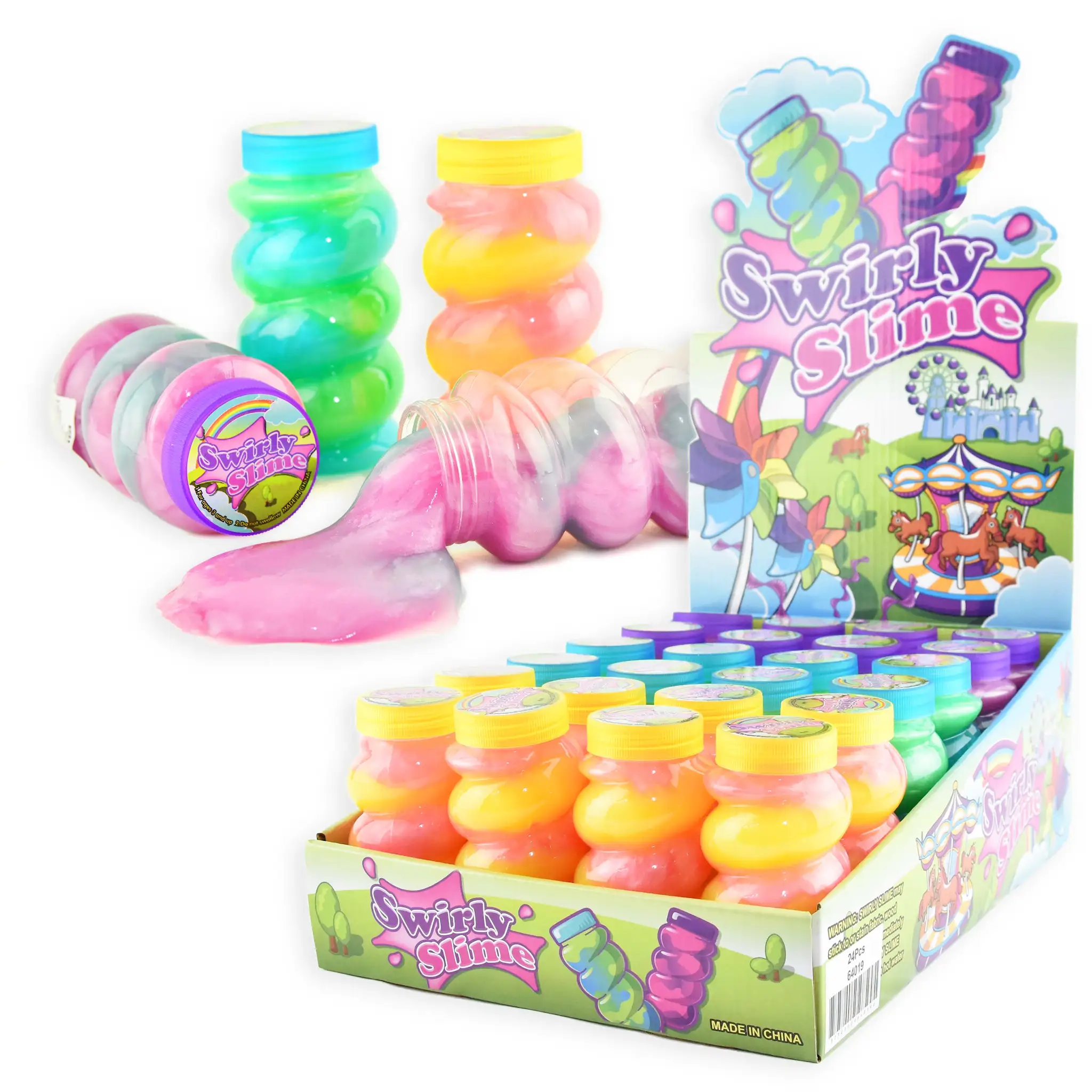 SLIME 10CM 120G STICLUTA SPIRALATA 64019 [1]