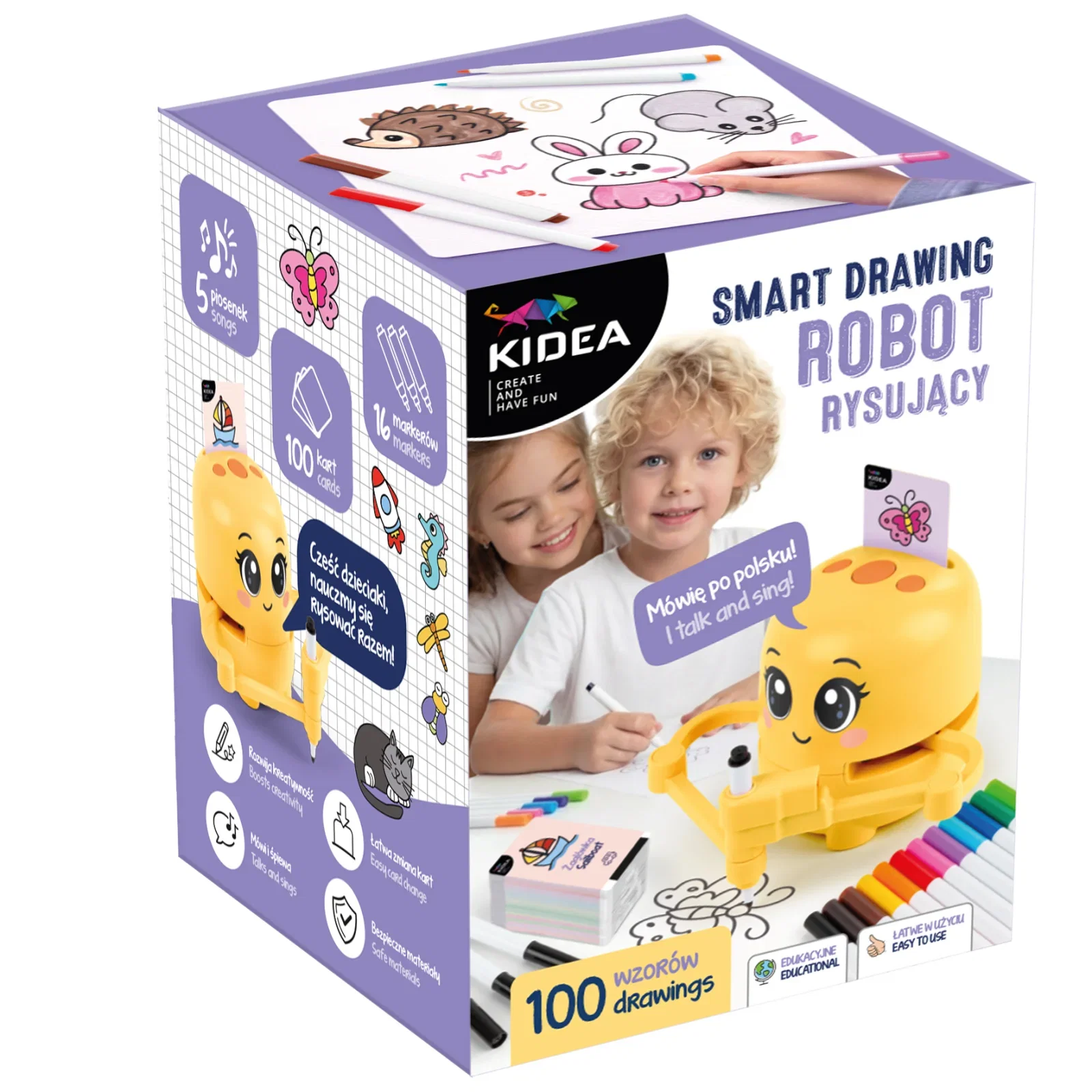 Robot Inteligent Pentru Desen Kidea IRRKA Reîncărcabil [1]