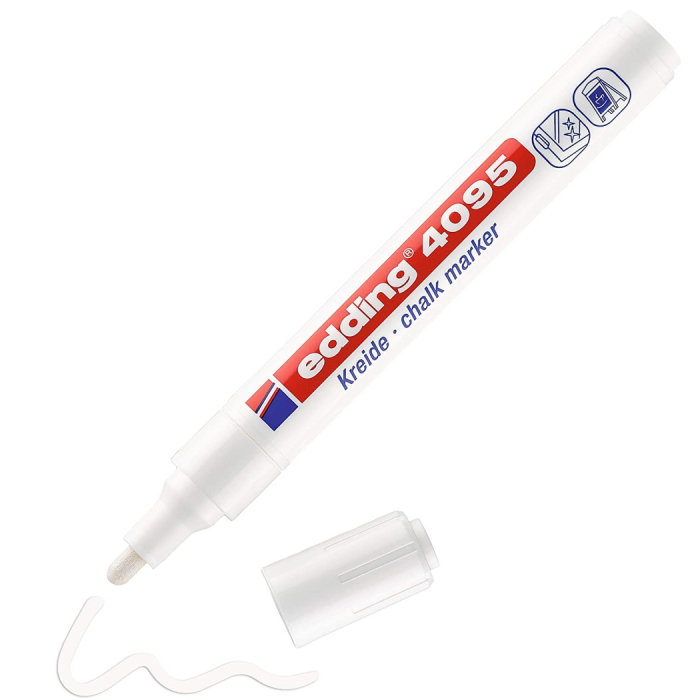MARKER CRETA LICHIDA EDDING ALB 2-3MM ED040959 [1]