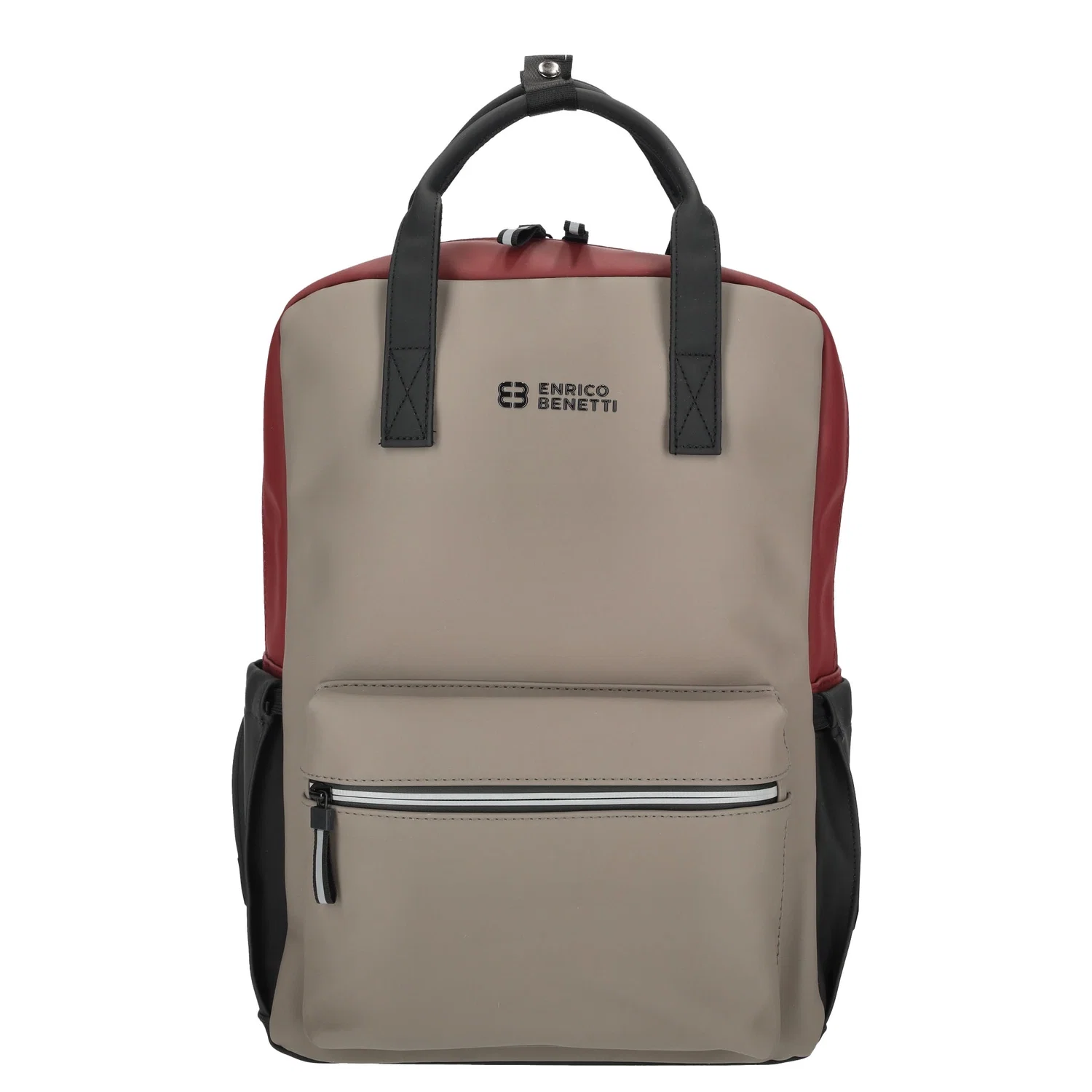 Rucsac Laptop 17 inch Enrico Benetti Bergen Taupe-Burgundy [2]