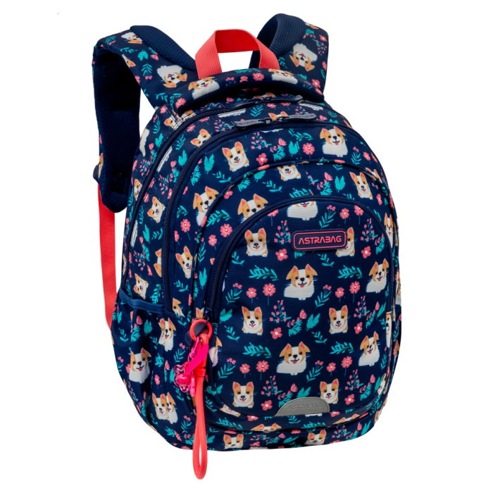 Rucsac Scolar 3 Compartimente Astrabag Dear Puppy AB330 [1]