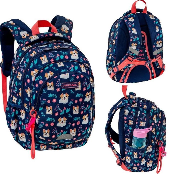 Rucsac Scolar 3 Compartimente Astrabag Dear Puppy AB330 [11]