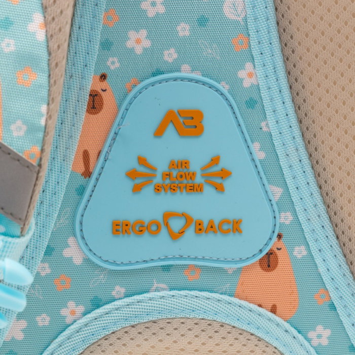Rucsac Scolar 3 Compartimente Astrabag Fluffy Capy AB330 [8]
