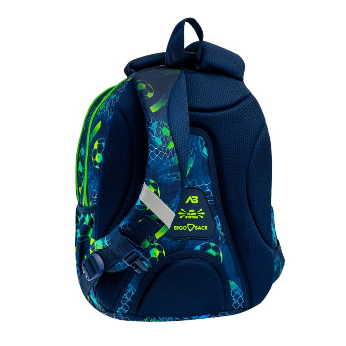 Rucsac Scolar 3 Compartimente Astrabag Football AB330 [6]