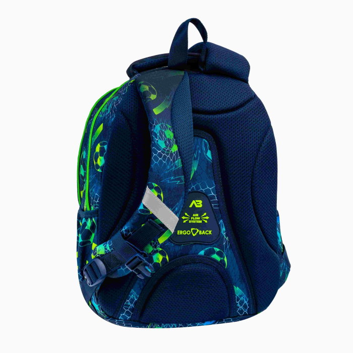 Rucsac Scolar 3 Compartimente Astrabag Football AB330 [2]