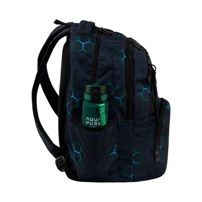 Rucsac Scolar 3 Compartimente Green Element AB200 [3]