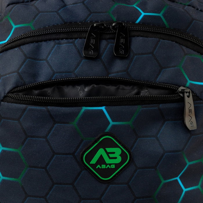 Rucsac Scolar 3 Compartimente Green Element AB200 [11]