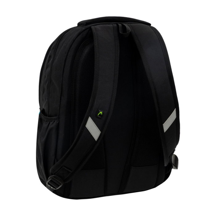 Rucsac Scolar 3 Compartimente Head Black Green Blue AB200 [5]