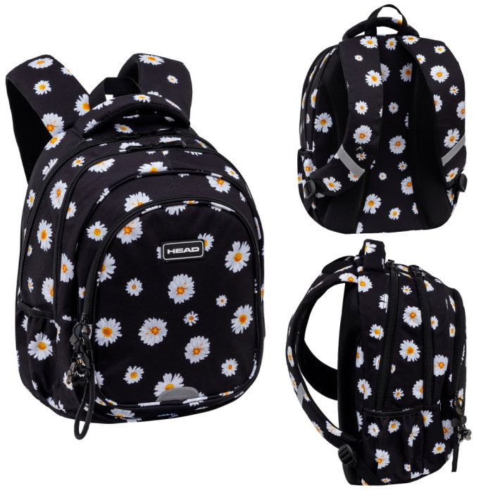 Rucsac Scolar 3 Compartimente Head Daisy AY300 [10]