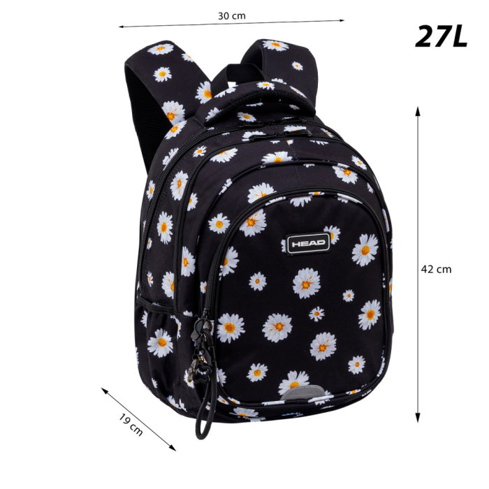 Rucsac Scolar 3 Compartimente Head Daisy AY300 [9]