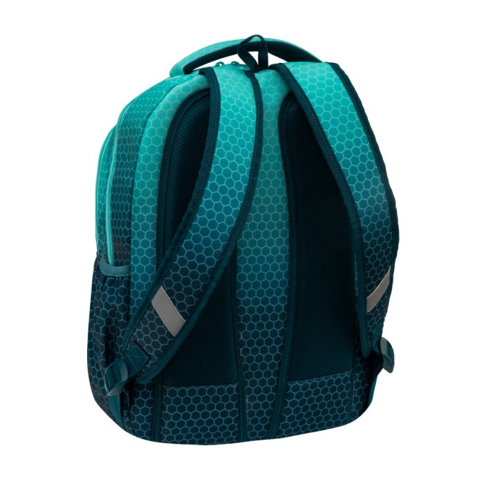 Rucsac Scolar 3 Compartimente Hexagon Lagoon AB200 [4]