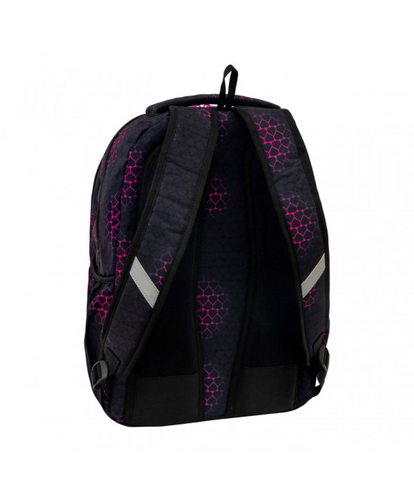 Rucsac Scolar 3 Compartimente Pink Hearts AB200 [4]