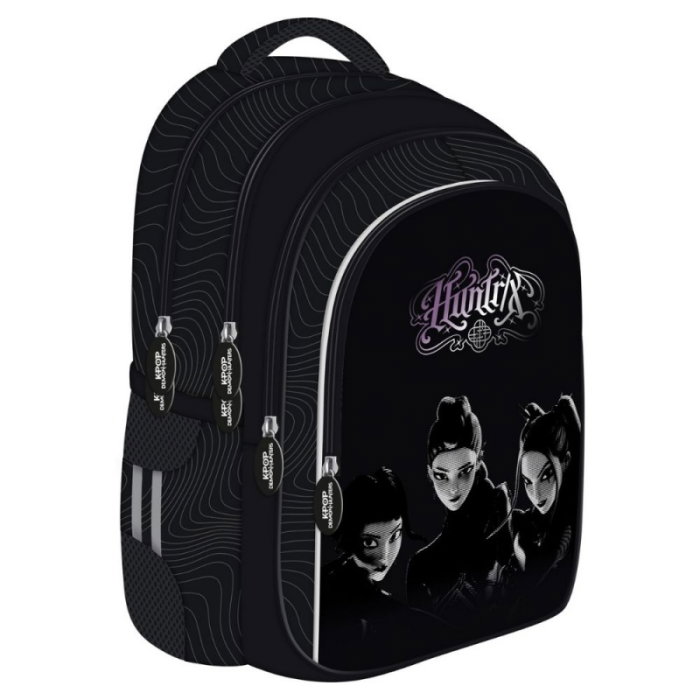 Școlar K-POP Demon Hunters Black 4 Compartimente [1]