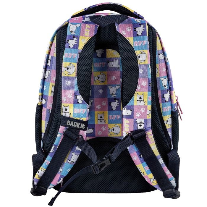 Rucsac Școlar BackUP 3 Compartimente BFF Dogs [4]