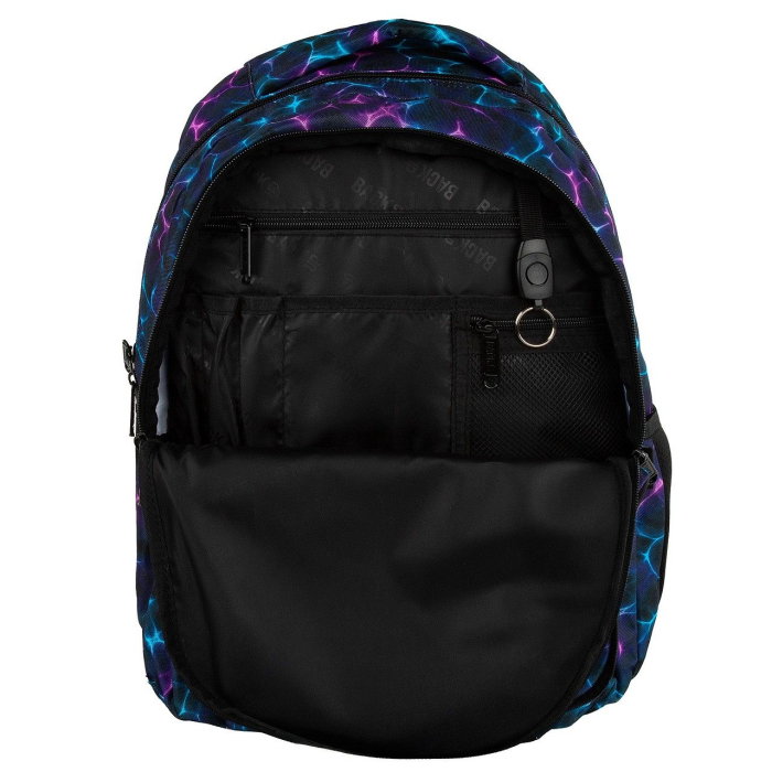 Rucsac Școlar BackUP 3 Compartimente Cats Neon Vibes [6]
