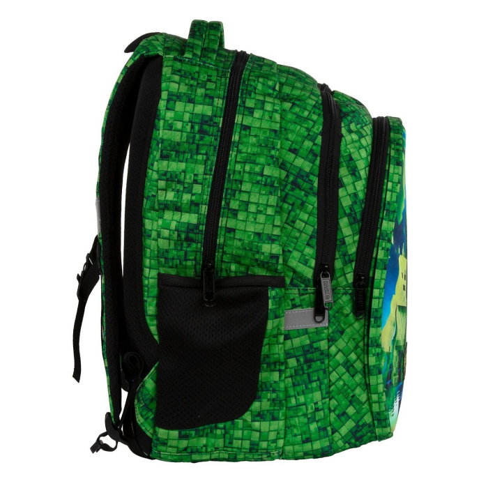 Rucsac Școlar BackUP 3 Compartimente Pixel Game [5]