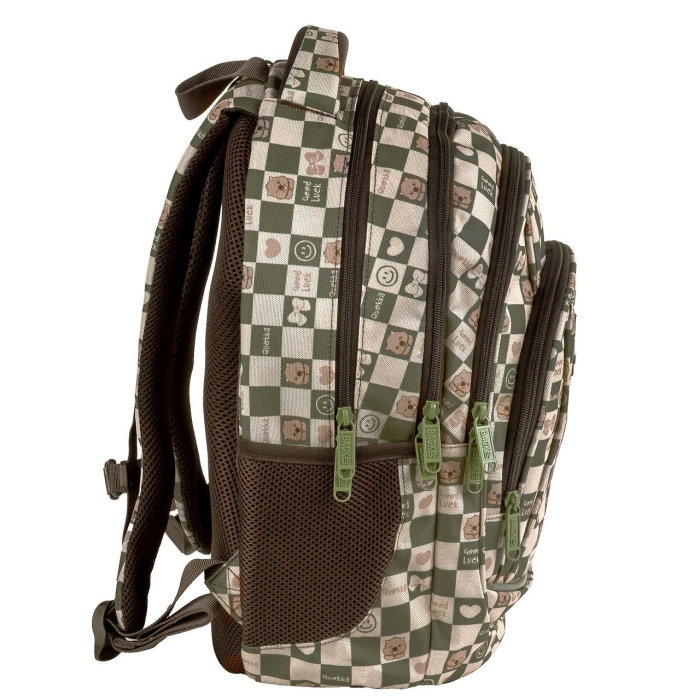 Rucsac Școlar BackUP 4 Compartimente Cute Checkered [3]