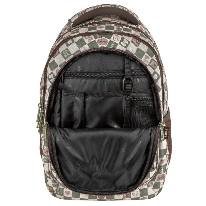 Rucsac Școlar BackUP 4 Compartimente Cute Checkered [2]