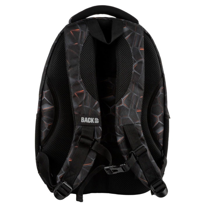 Rucsac Școlar BackUP 4 Compartimente Techno Red [4]