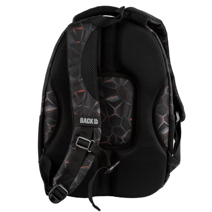 Rucsac Școlar BackUP 4 Compartimente Techno Red [3]