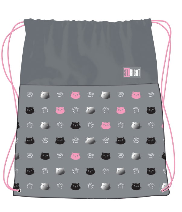 Sac Sport St.Right Kitty Paw 43x34cm - 301032 [1]