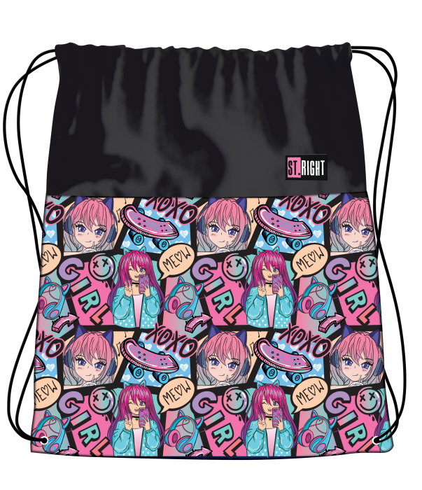 Sac Sport St. Right Manga Girl 43x34cm - 301131 [1]
