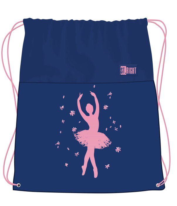 Sac Sport St.Right Pink Ballerina 43x34cm - 300967 [1]