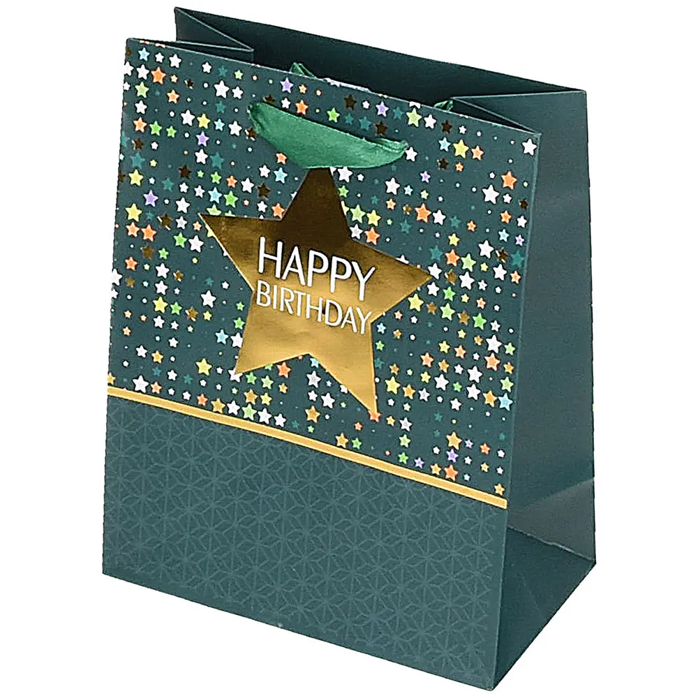 Sacoșă Cadou Happy Birthday 18x23x11cm - 157g [2]