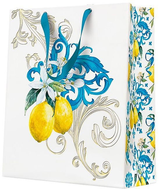 SACOSA CADOU SICILIAN FLOWERS LEMON 20*25*10CM AGB1028703WK [1]