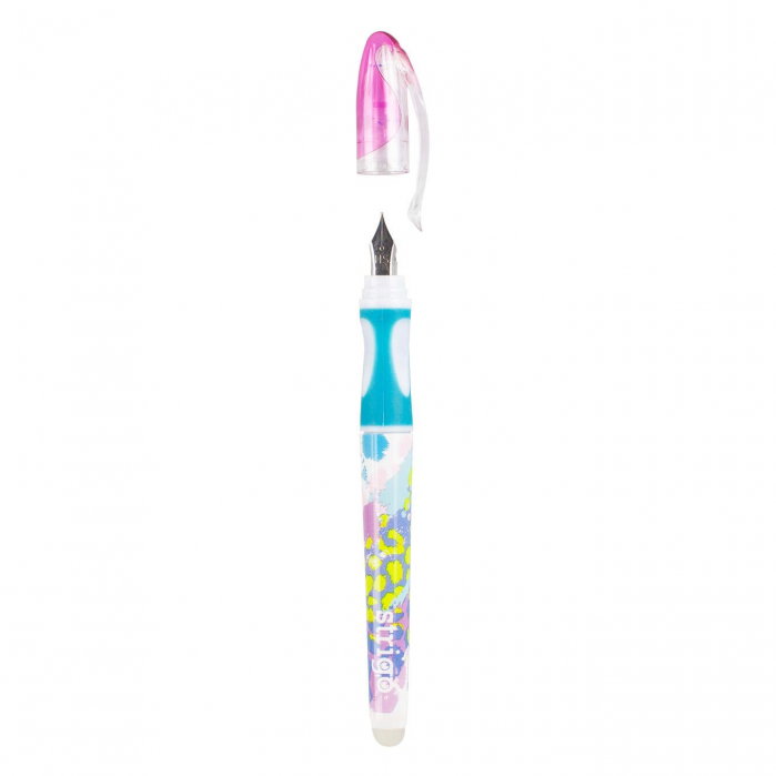 SCR STILOU STRIGO CU  STERGERE PRIN FRICTIUNE SI PATROANE ROZ SD-017930 [2]