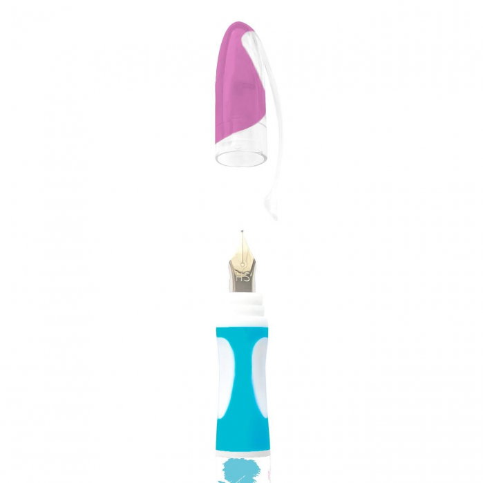 SCR STILOU STRIGO CU  STERGERE PRIN FRICTIUNE SI PATROANE ROZ SD-017930 [3]