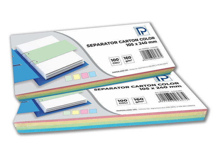 SEPARATOR CARTON 4 CULORI  160G 100COLI 12100034 [1]