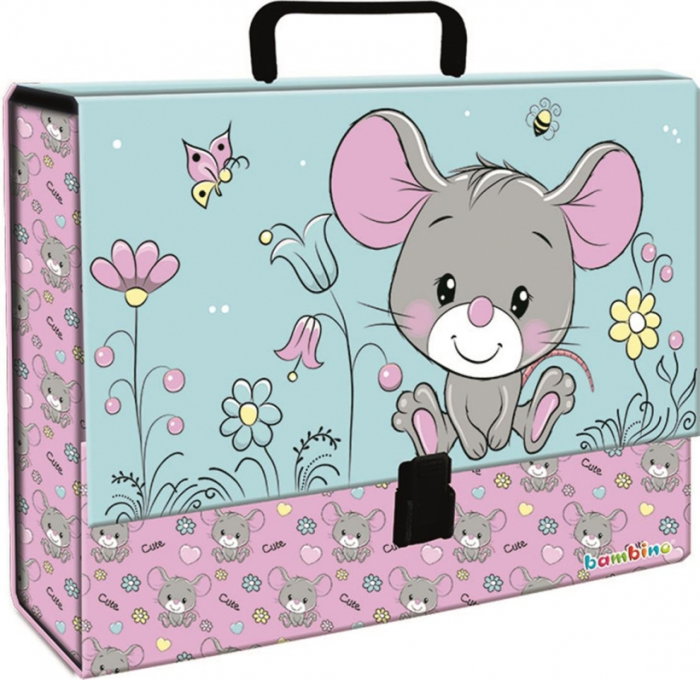 Servietă Carton Bambino Mouse XL 9cm - 663444 [1]