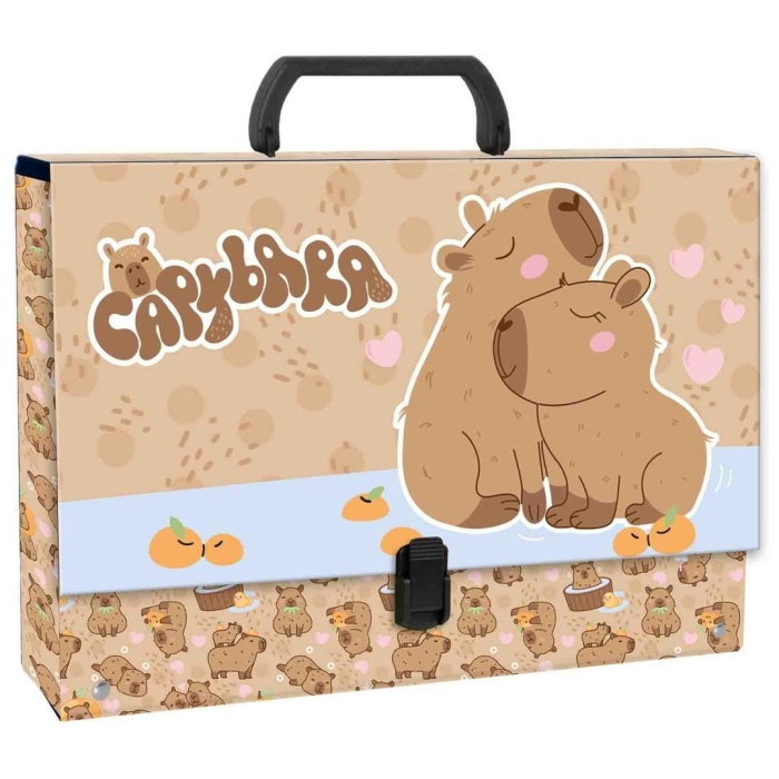 Servietă Carton cu Mâner BackUP Capybara [1]