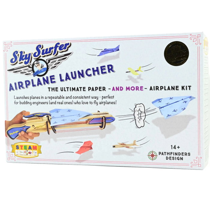 Lanșator Avioane de Hartie din Lemn 41cm 27320 - ipb.ro [1]