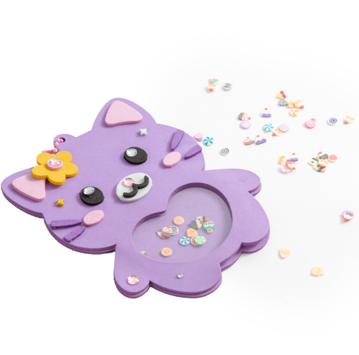 Set Creativ Kidea Happy Kitty Tummy Creează Un Breloc WBKKA [2]
