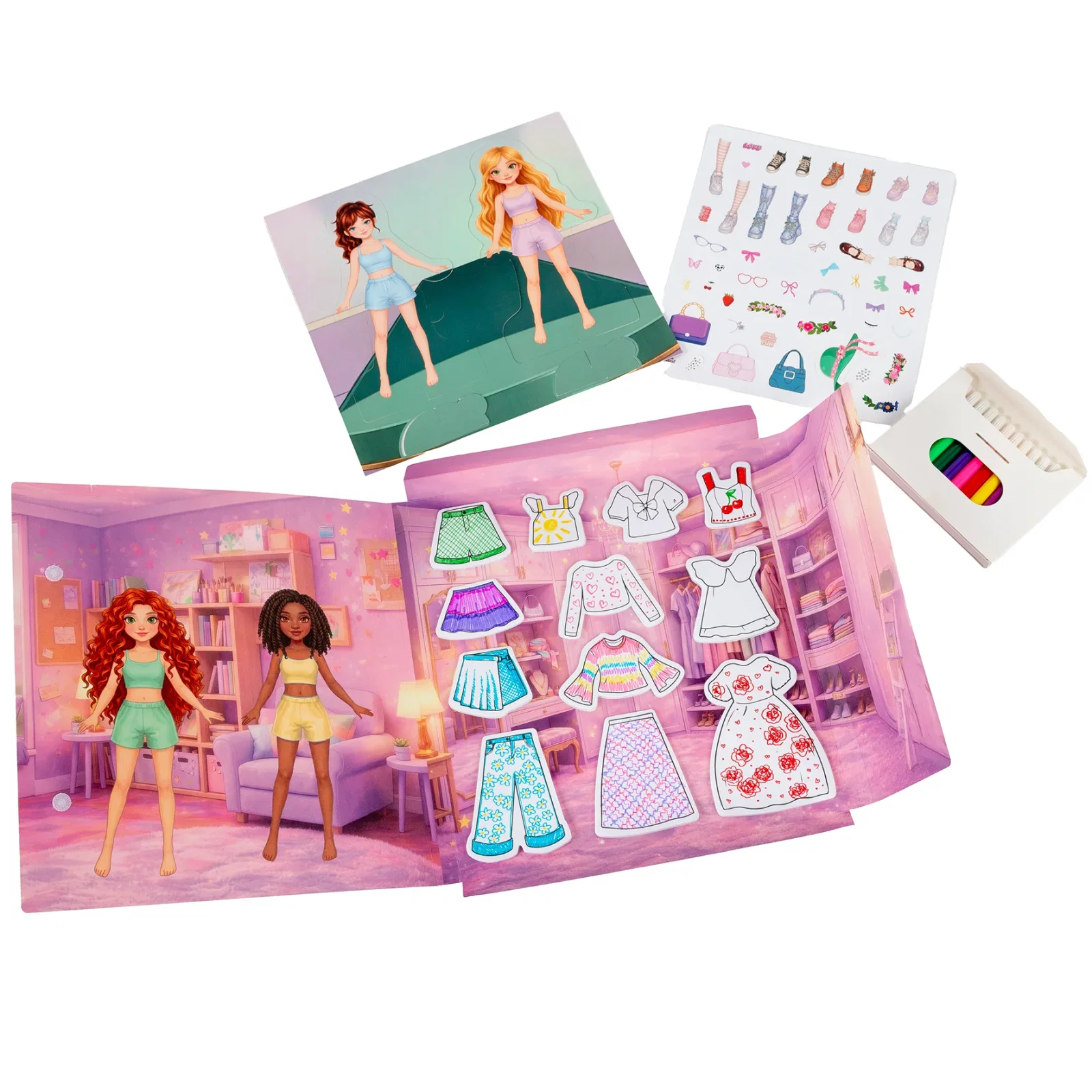 Set Creativ Styling Studio 300 Elemente Kidea SSTY300KA [2]