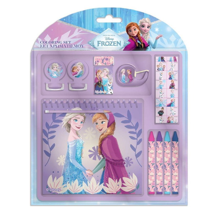 Set de Colorat Frozen 2 - 12 Piese - 17.5x18.5cm [1]