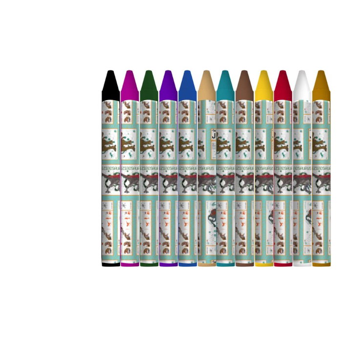 SET DE COLORAT 31 PIESE 54x47CM JURASSIC 570933 [6]