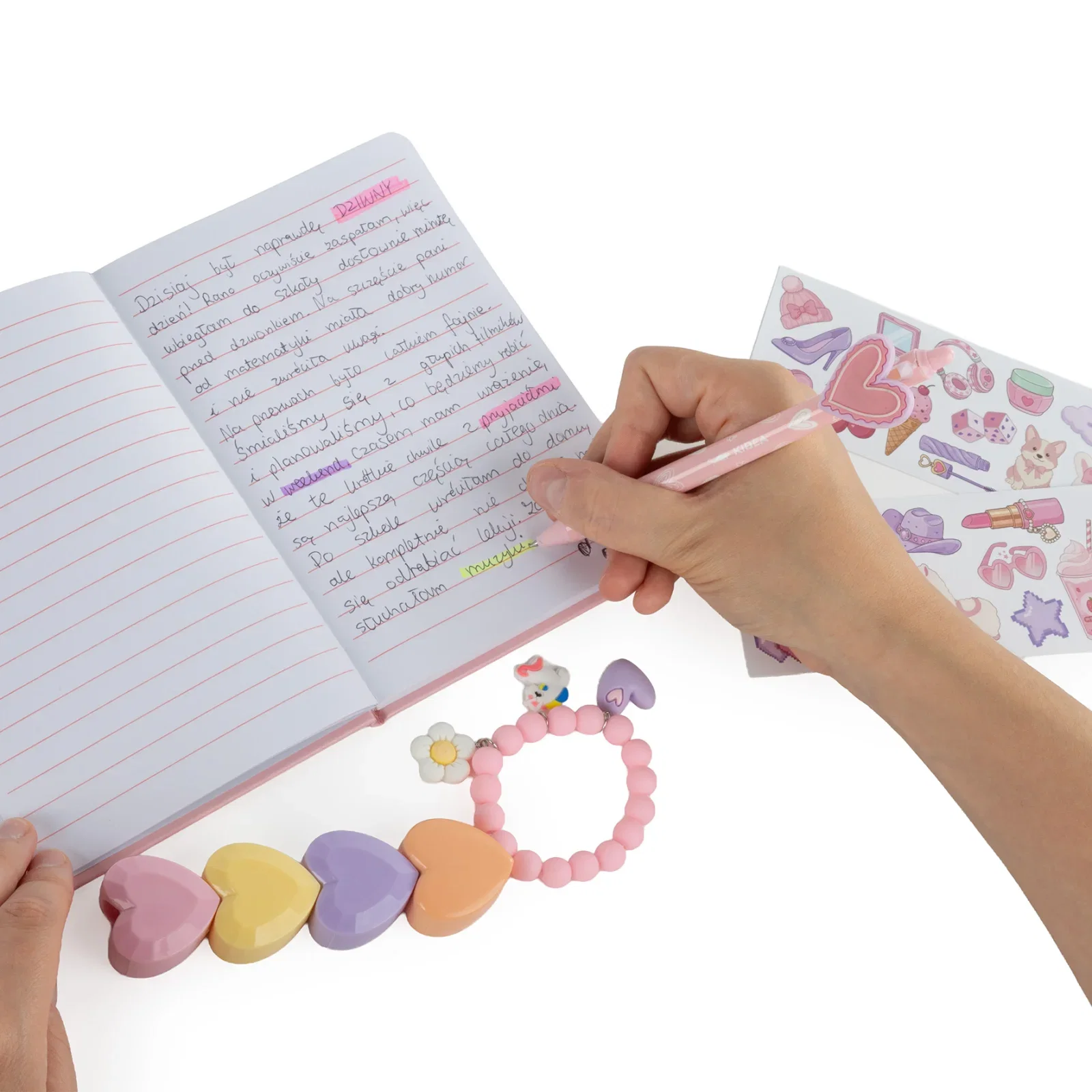 Set Machiaj Copii Cu Pudră Glam 34 Elemente Kidea GSP34KA [2]