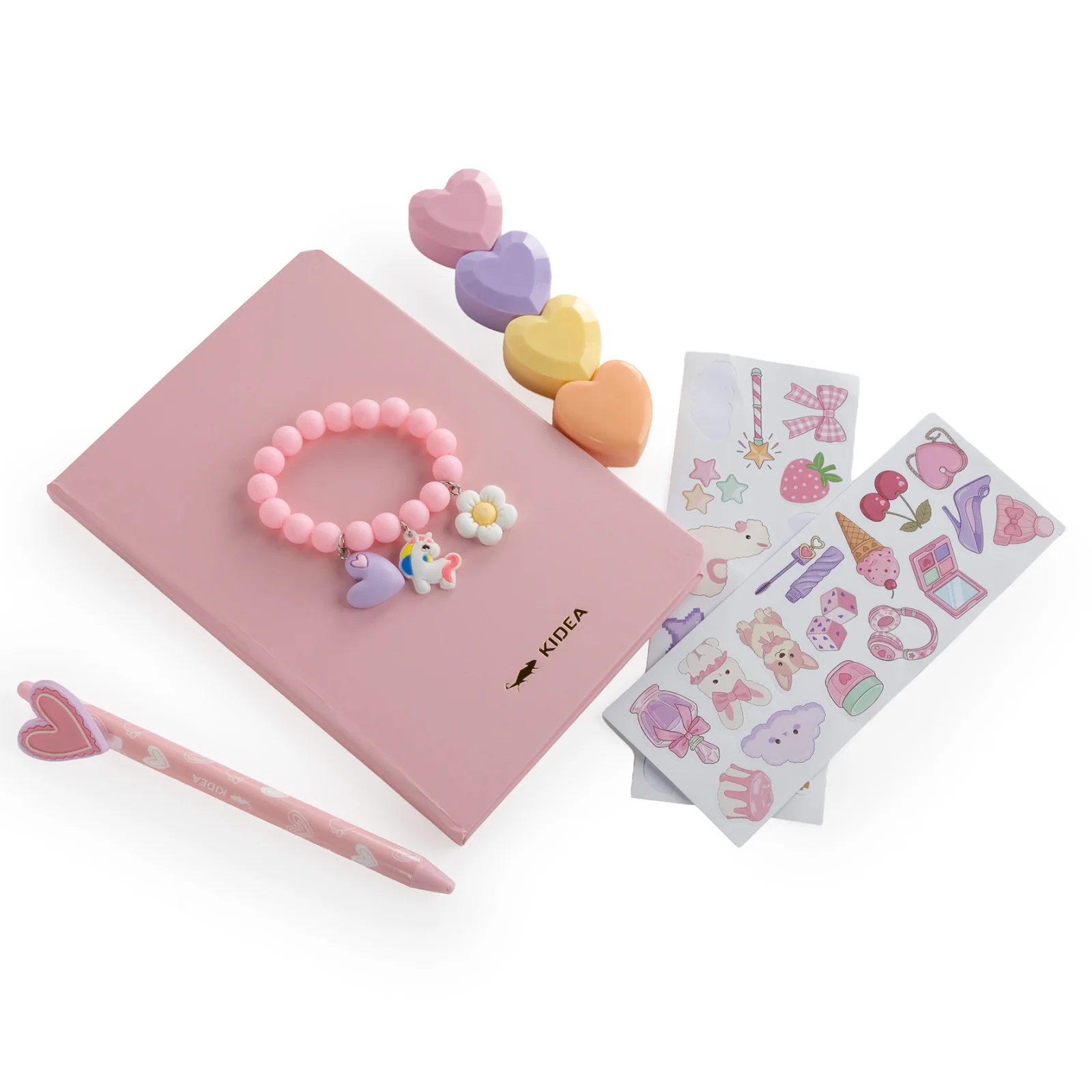 Set Machiaj Copii Cu Pudră Glam 34 Elemente Kidea GSP34KA [8]