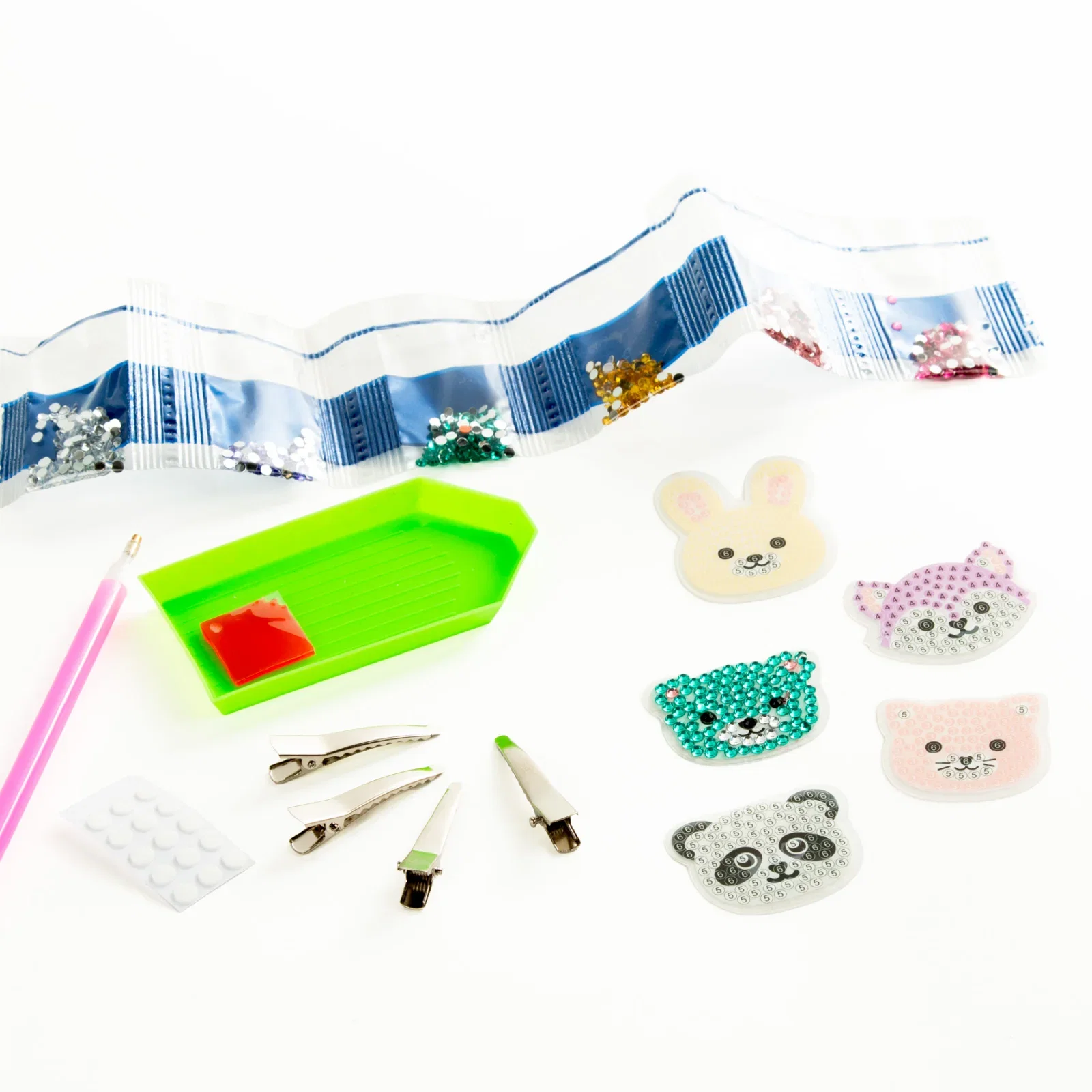 Set Machiaj Copii Pentru Păr Diamond Animal Kidea DSSRKA [2]
