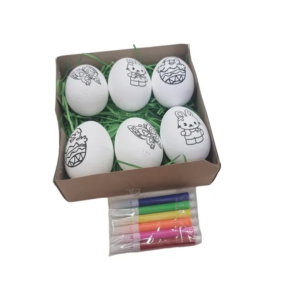 SET OUA POLISTIREN CU CARIOCI PENTRU PICTAT 6/SET [1]