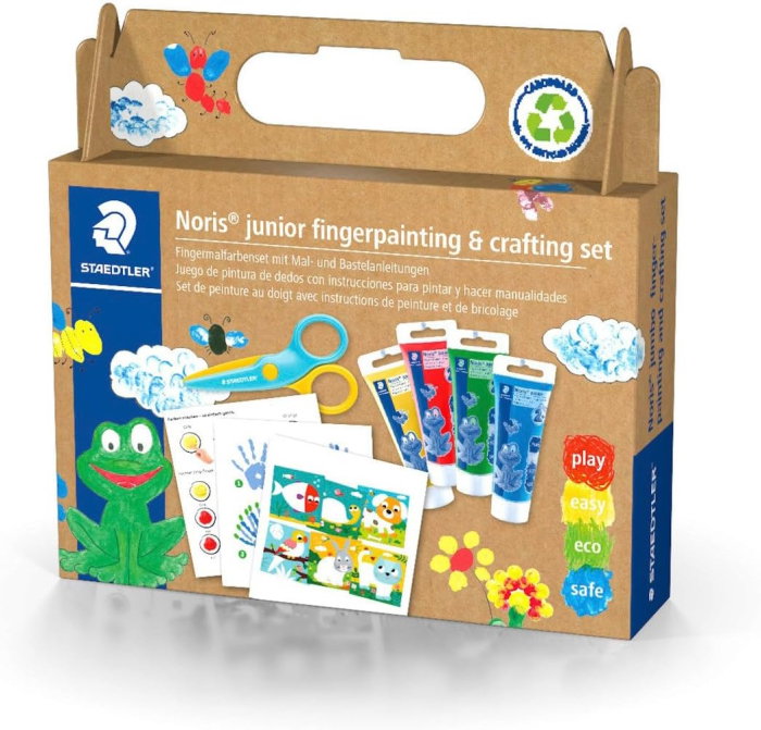Set Pictura Pentru Degete 6 Piese Staedtler Noris Junior 61 C2 - [1]