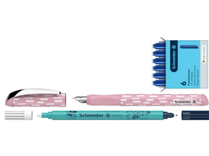 Set Stilou cu Pic și 6 Patroane Schneider Glam 26-Limes SD-020837 [2]